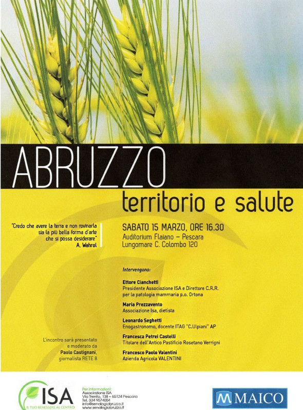 Abruzzo territorio e salute