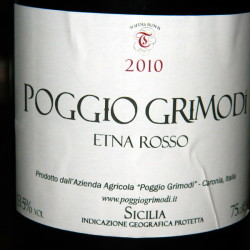 Etna Rosso Poggio Grimodi