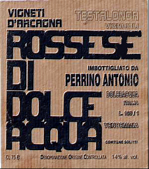 Testalonga Rossese di Dolceacqua 2011 di Antonio Perrino