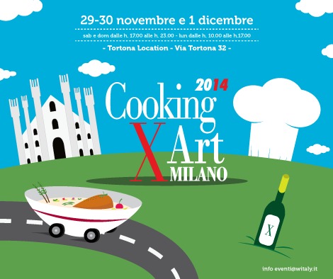 COOKING FOR ART MILANO 2014