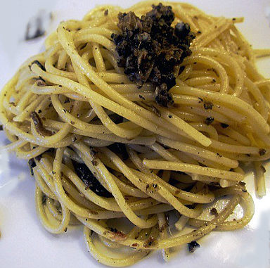 tartufo da assalto spaghetti