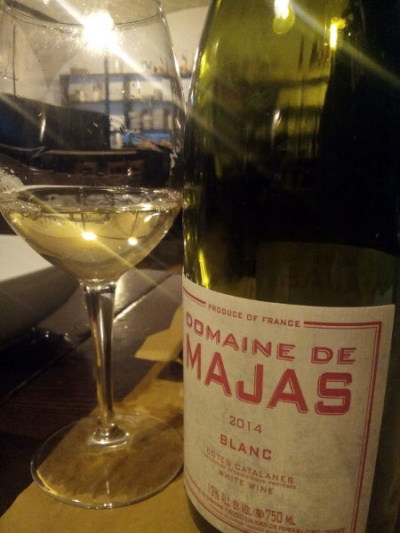 Côtes Catalanes Majas Blanc calice