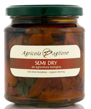 pomodoro semi dry dell'azienda agricola paglione