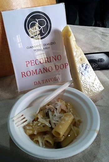 pecorino romano DOP Giansanti pasta