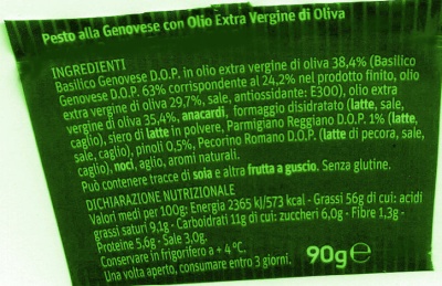 pesto genovese mini
