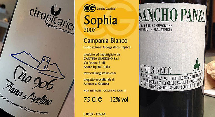 quale vino bere con la pizza tre Fiano