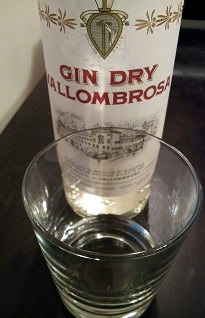 Gin dry Vallombrosa bottiglia 2