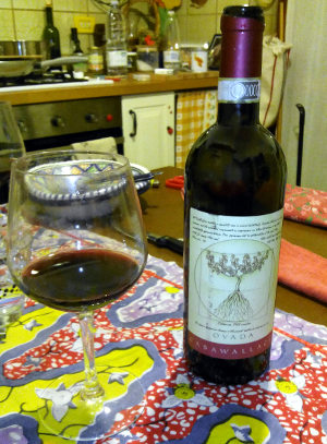 Dolcetto di Ovada casa Wallace 2011 calice