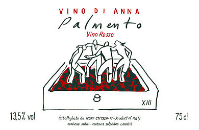 Palmento 2014 Vino di anna etichetta