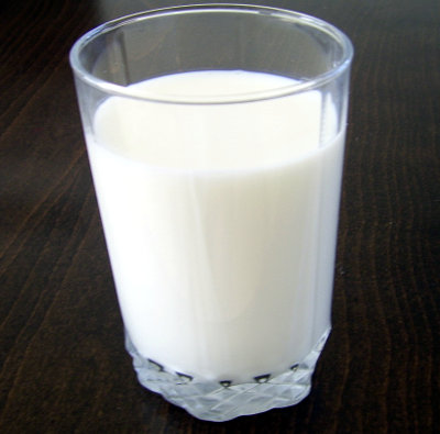 tagliolini al latte bicchiere