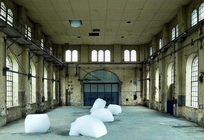 Michel blazy Falling Garden