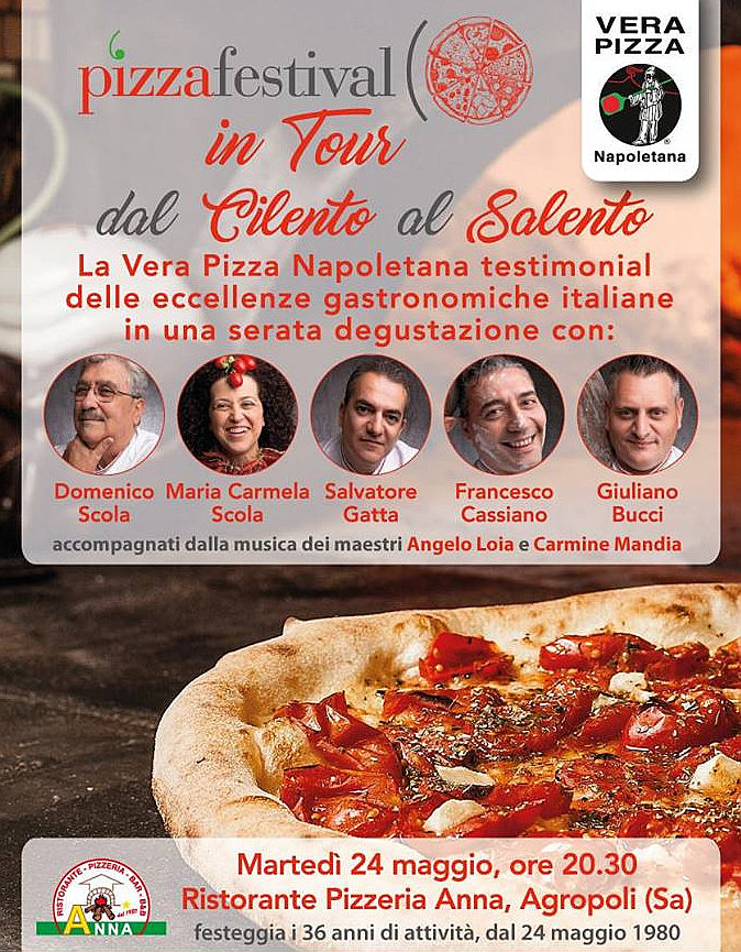 Pizza festival in tour dal cilento al salento