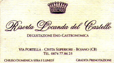 Risorta locanda del castello Bojano