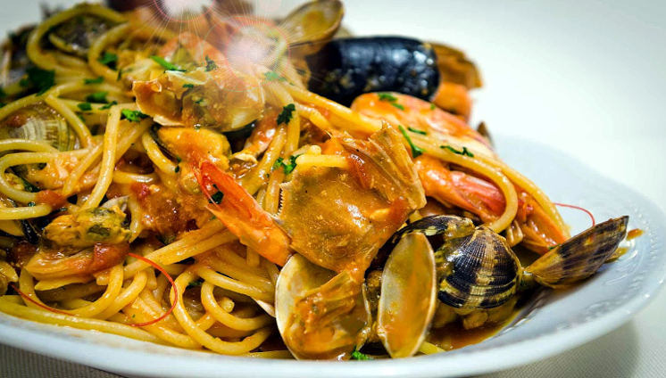 spaghetto allo scoglio piatto Stefano Capone