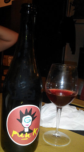 g punk bottiglia