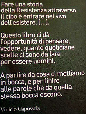 partigiani a tavola vinicio capossela