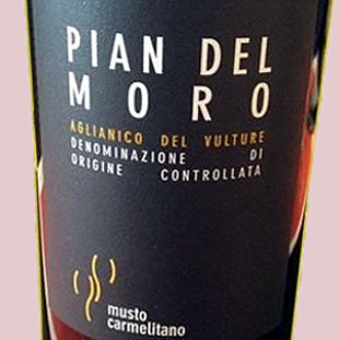 Pian del moro musto carmelitano etichetta