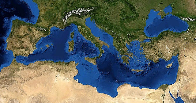 gusto del mediterraneo mappa