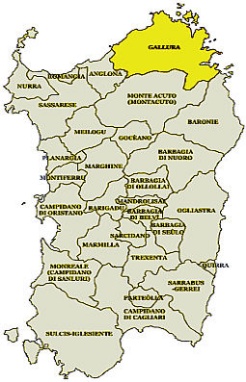 Porzioni alla sarda mappa sardegna