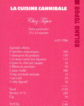 la cuisine cannibale