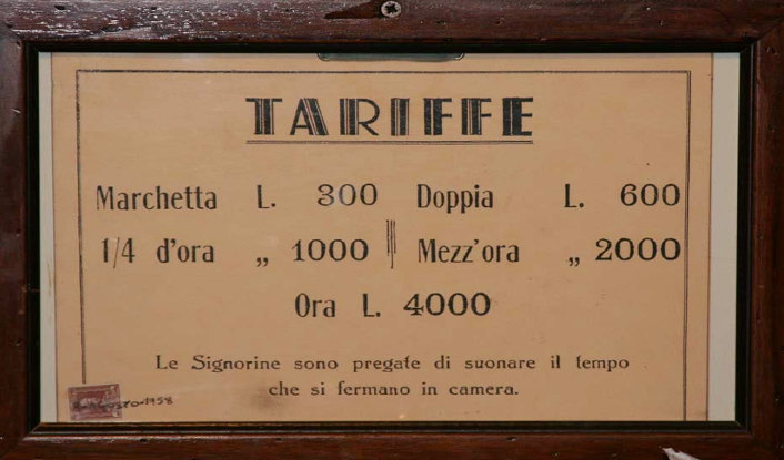 marchette tariffario