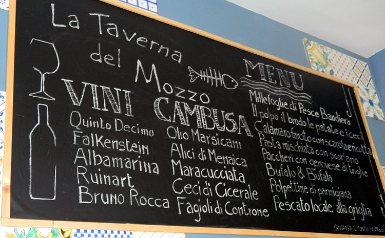 Davide mea la taverna del mozzo lavagna