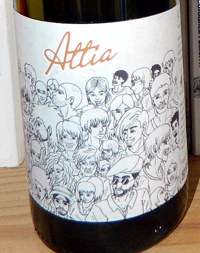 etnella attia etichetta fronte