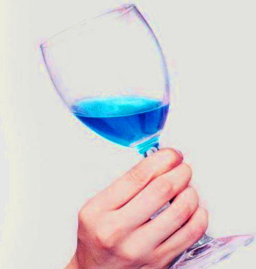 vino blu mare