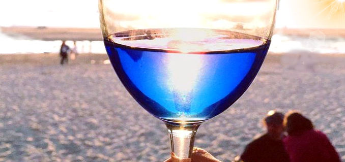 vino blu mare