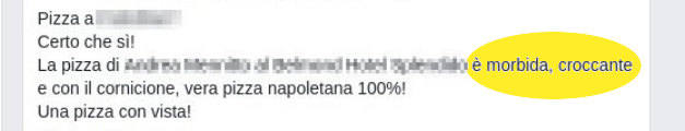 pizza morbida e croccante