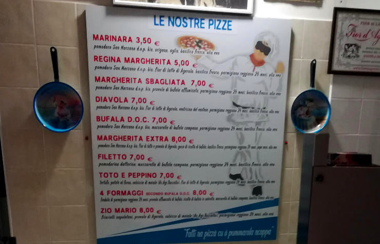 Bufala DOC Chieti pizze