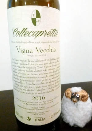 Vigna Vecchia 2016 collecapretta bottiglia