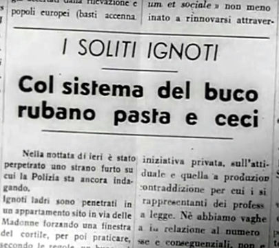 pasta e ceci alla romana giornale