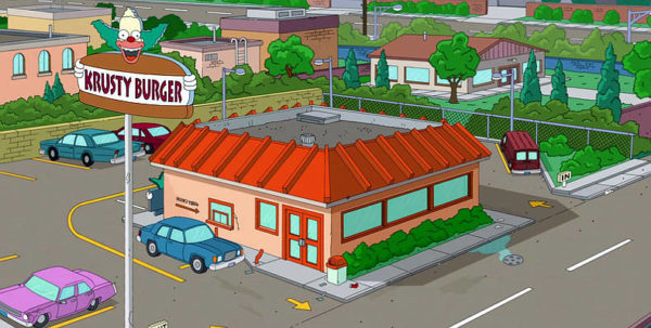 Homer il re dell’eccesso Krusty Burger mimmo Farina