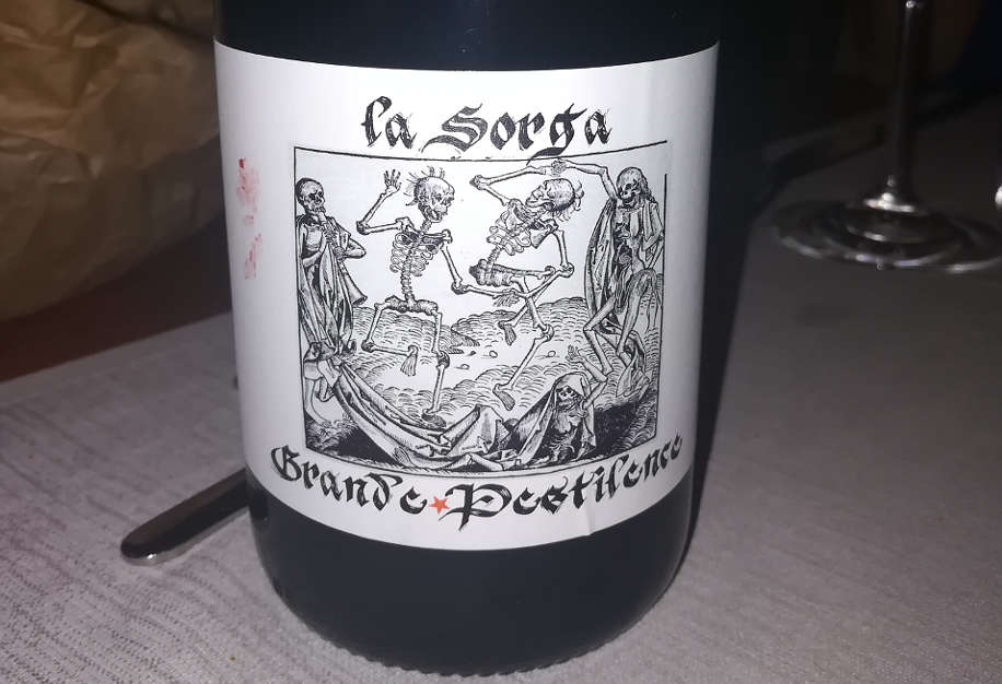 grande pestilence vin de france la sorga etichetta Anthony Tortul