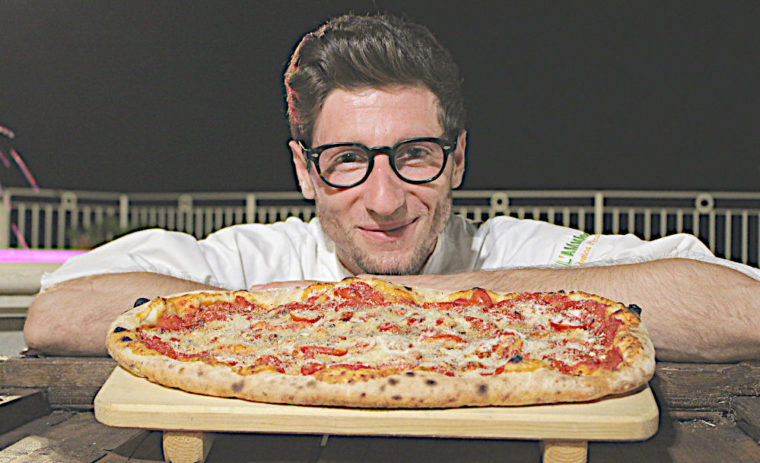 Pizza ammaccata Cilentana Cristian santomauro e le sue pizze