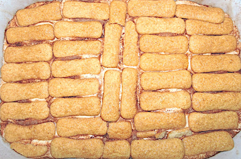 Il tiramisù in linea di principio non mi piace