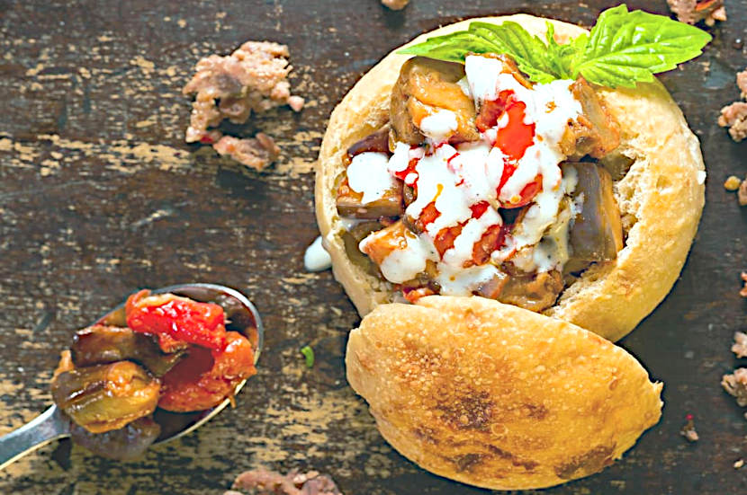 Bun al piatto tipico Pizzeria del corso pietramelara Cosimo Chiodi