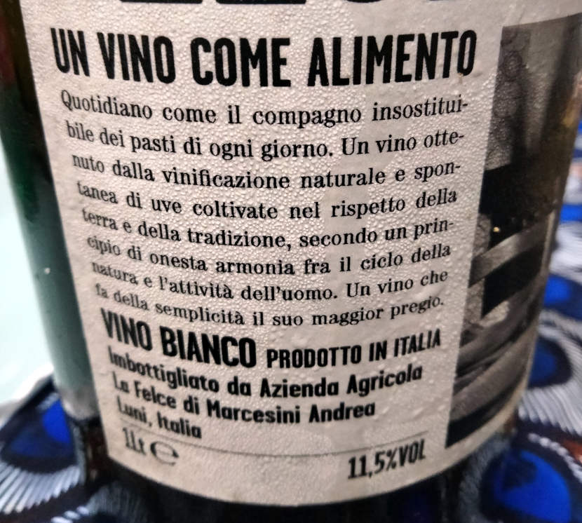 felcebianco azienda agricola la Felce luni