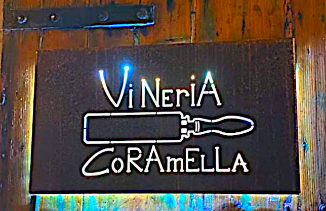 Vineria coramella Brisighella insegna esterno