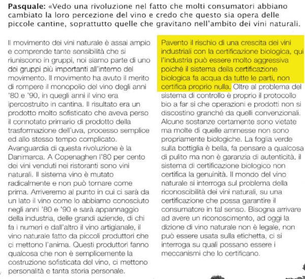 Nelle terre di bacco pensiero sul vino naturale di Pasquale Mitrano Casebianche