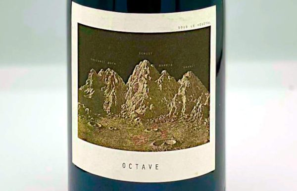 Sous le Végétal Octave 2019 etichetta fronte moscato di samo