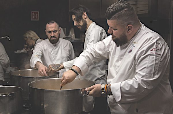  Luca vaccaro e Sabino Scolletta ai fornelli