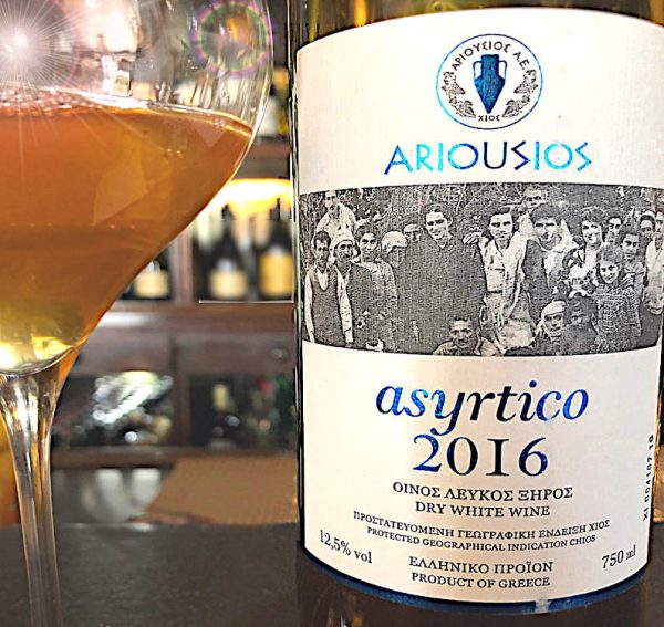 Asyrtico Ariousios cinque vini naturali da bere al tramonto