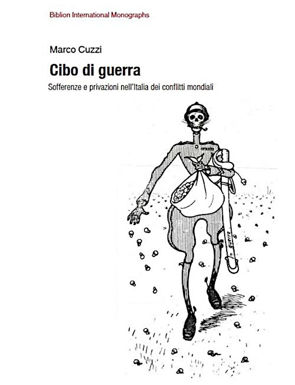 Cibo di guerra di Marco Cuzzi copertina libro