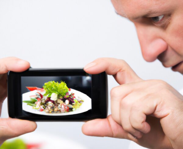 I social hanno modificato l’alta cucina foto di piatto