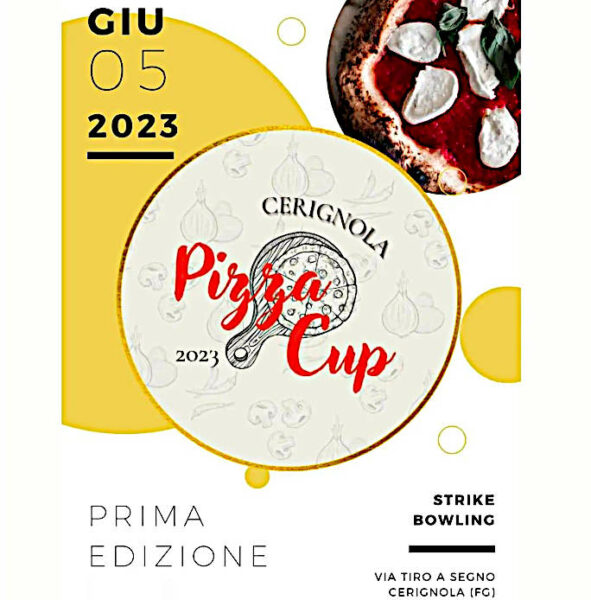 Cerignola Pizza Cup 2023 locandina evento