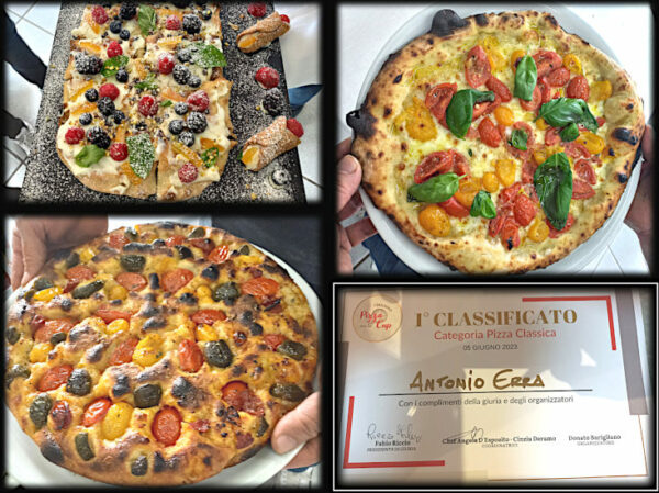 Cerignola pizza cup prima edizione collage pizze focacce e vincitore