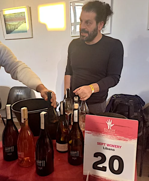 Evoluzione naturale 2024 grotaglie sept winery libano vino naturale libano