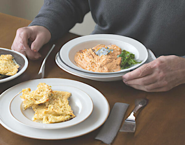 LA CUCINA ITALIANA piatti in tavola in casa Italia